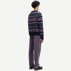 Tiago Crew Neck Jumper tulipwood striped