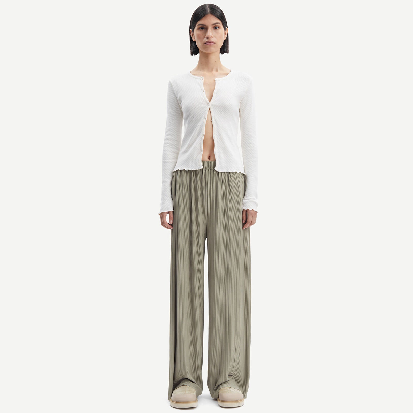 Uma Trousers 10167 silver sage