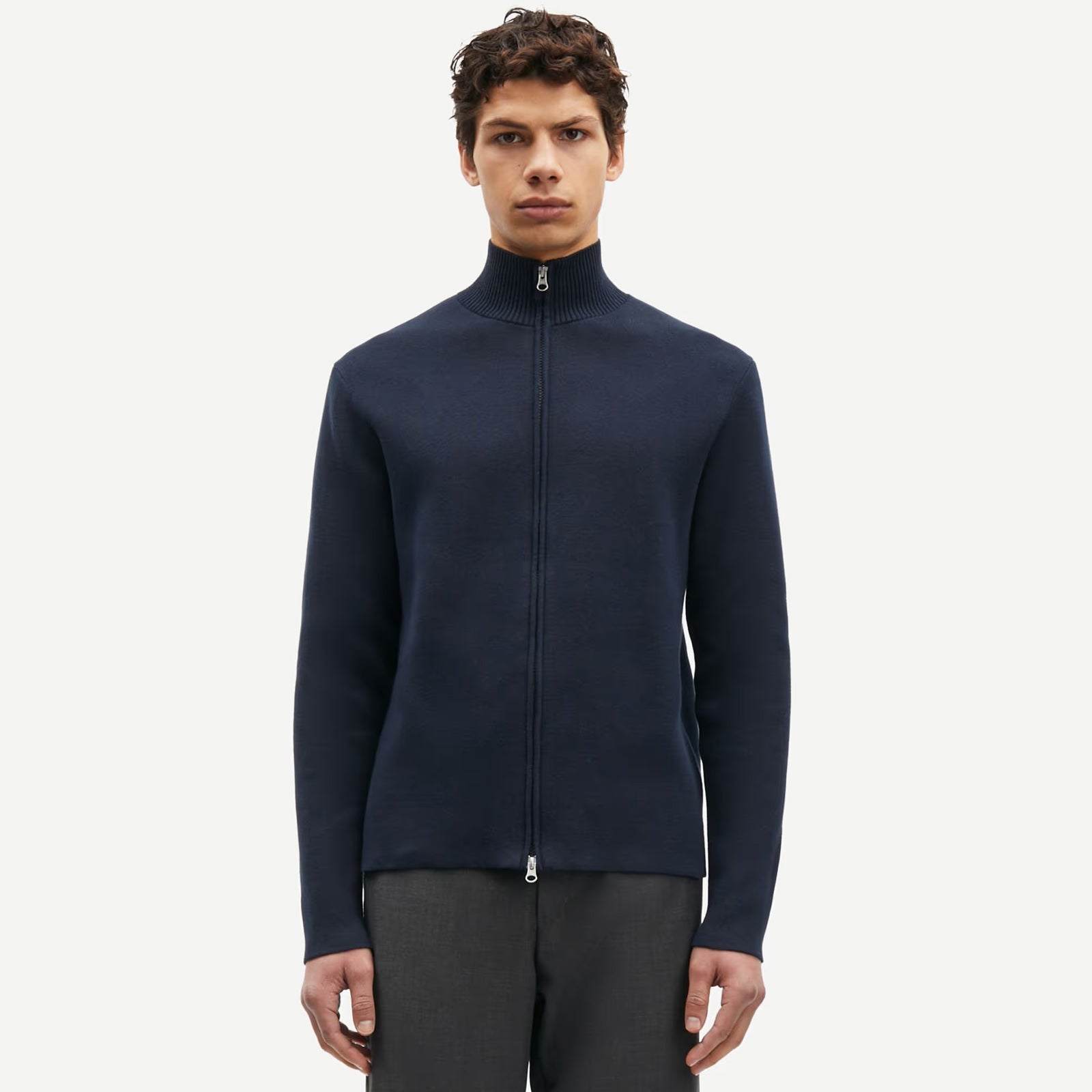 Saniklas Full Zip Cardigan 15333 salute Samsoe Samsoe