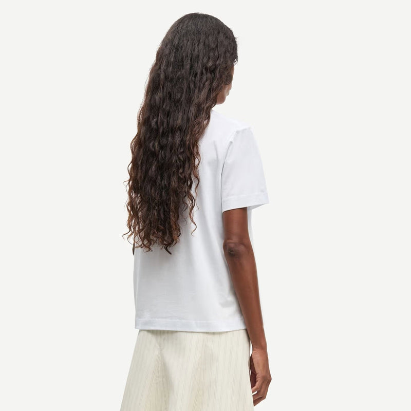 Sacamino SS T-Shirt 15276 white poppy