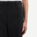 Salot Trousers black pinstripe
