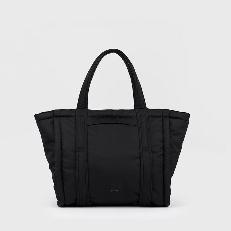Curve Tote Bag black Sandqvist