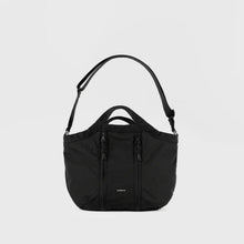 Grid Expandable Crossbody Bag black Sandqvist