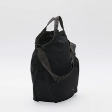 Grid Expandable Tote Bag black Sandqvist
