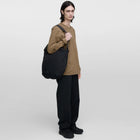 Grid Expandable Tote Bag black Sandqvist