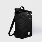 Ground Rolltop Backpack L black/black webbing Sandqvist
