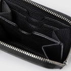 Leather Zip Wallet black