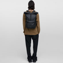 Stream Rolltop Backpack L black Sandqvist