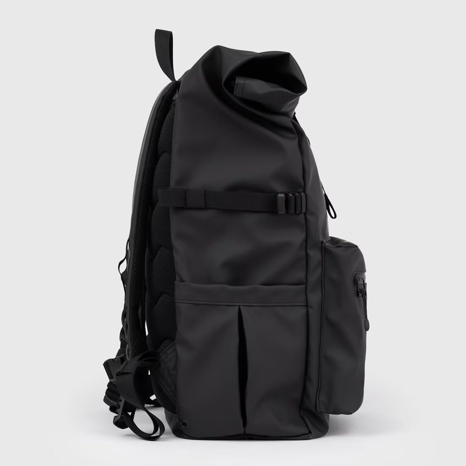 Stream Rolltop Backpack L black Sandqvist