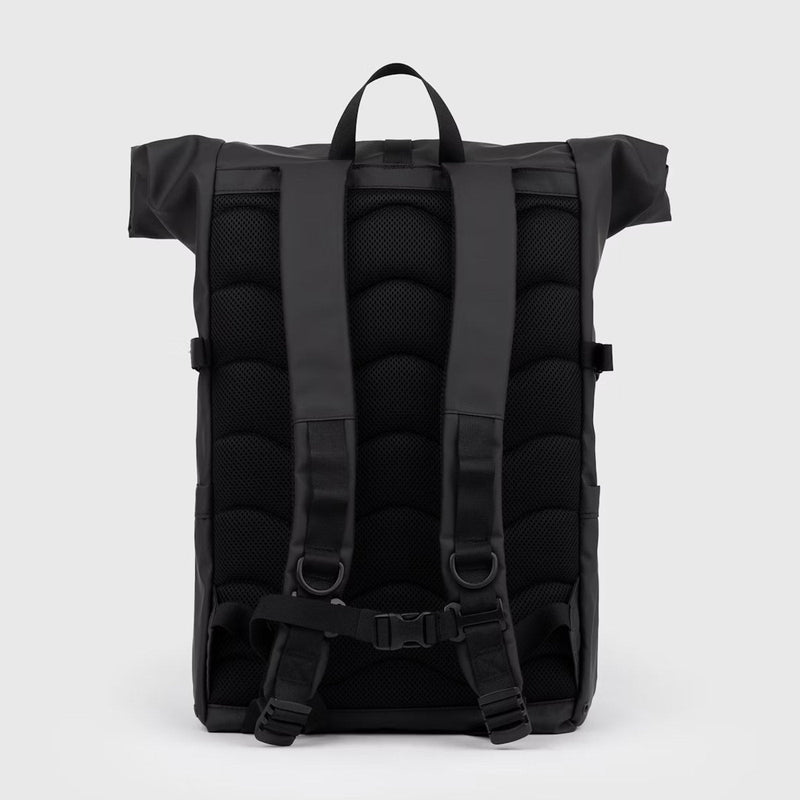 Stream Rolltop Backpack L black Sandqvist