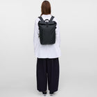 Stream Slim Rolltop Backpack M black Sandqvist