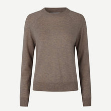 Boston O-Neck Jumper grey brown mel