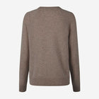 Boston O-Neck Jumper grey brown mel