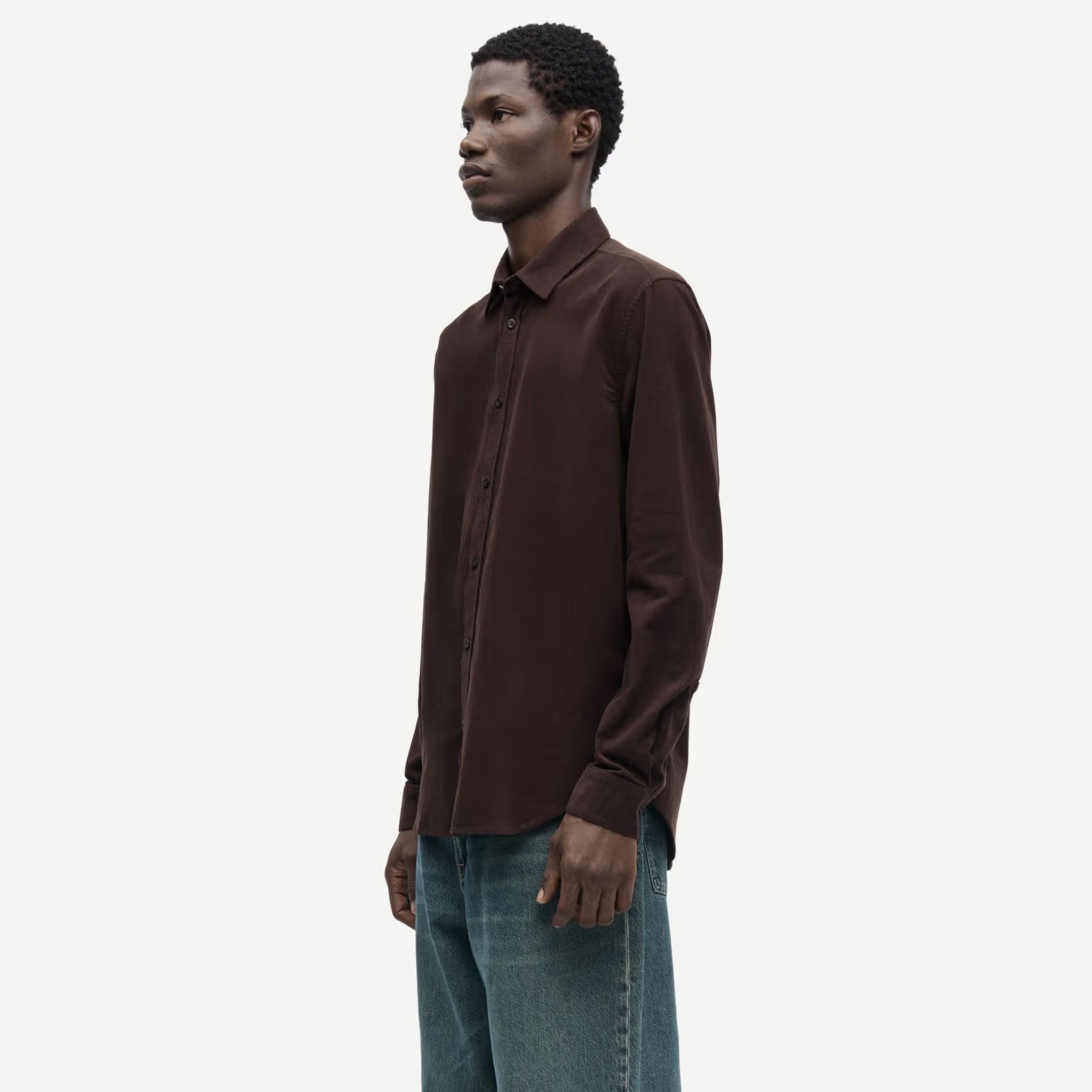 Saliam NX Shirt 10504 black coffee