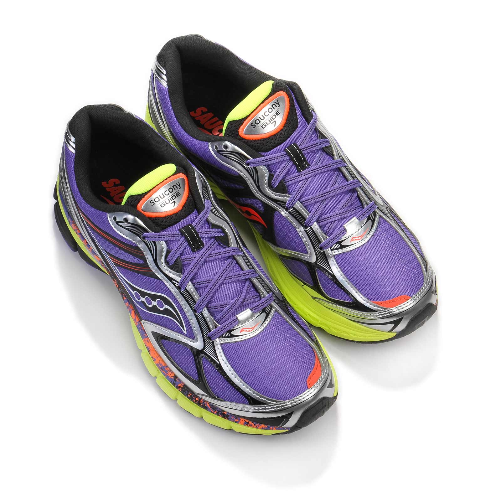 Progrid Guide 7 Hi Octane Pack purple/citron Saucony