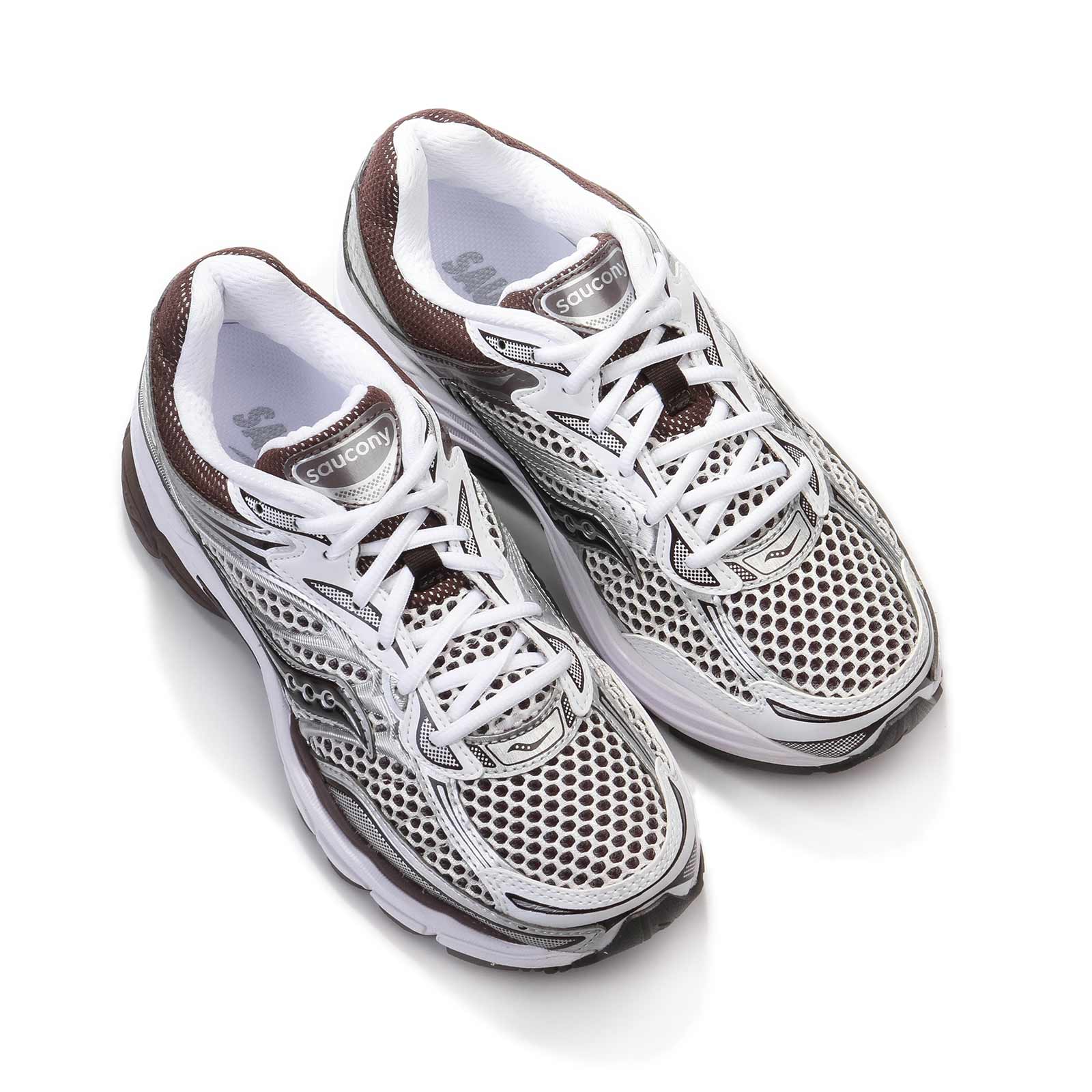 Progrid Omni 9 white/brown Saucony