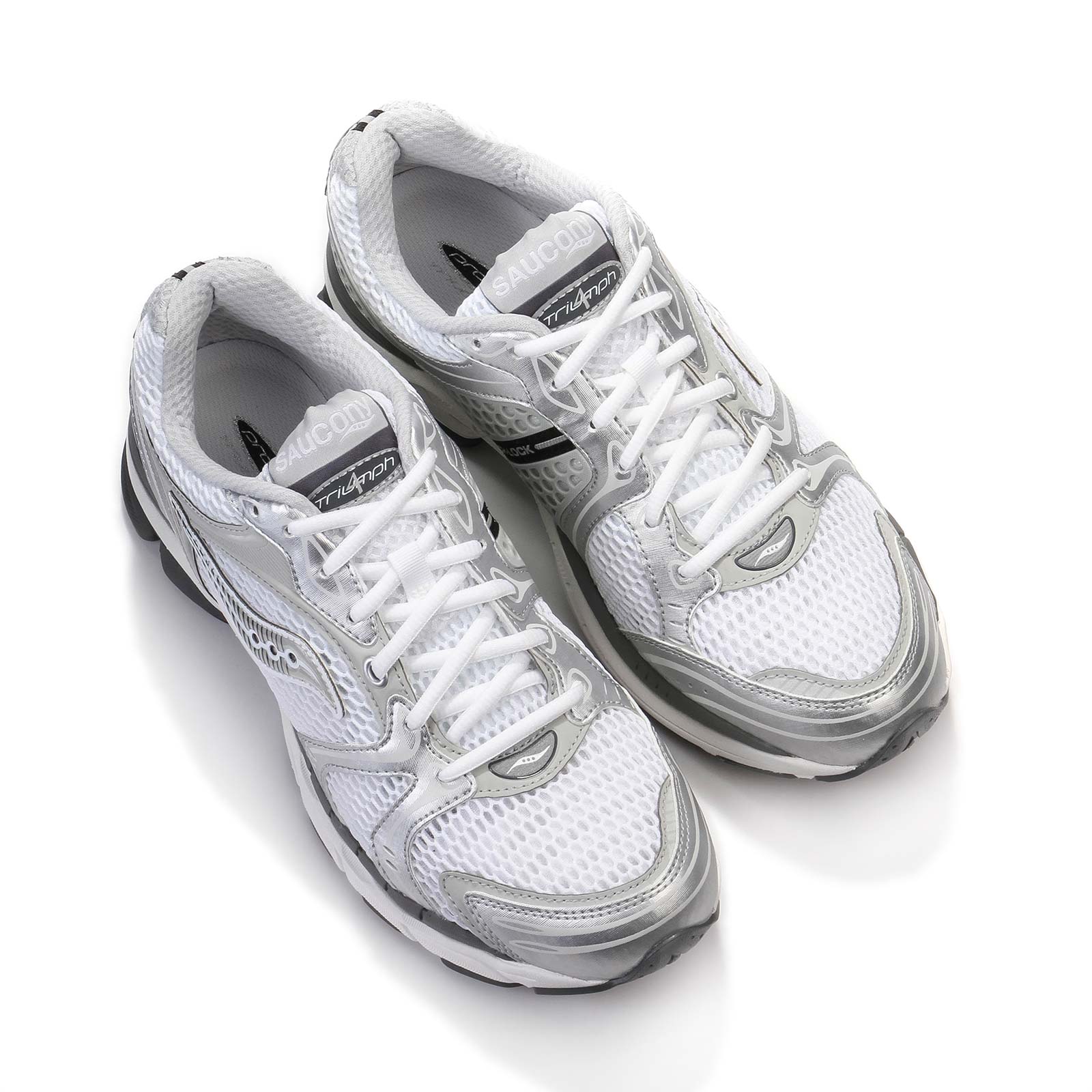 Progrid Triumph 4 white/silver Saucony