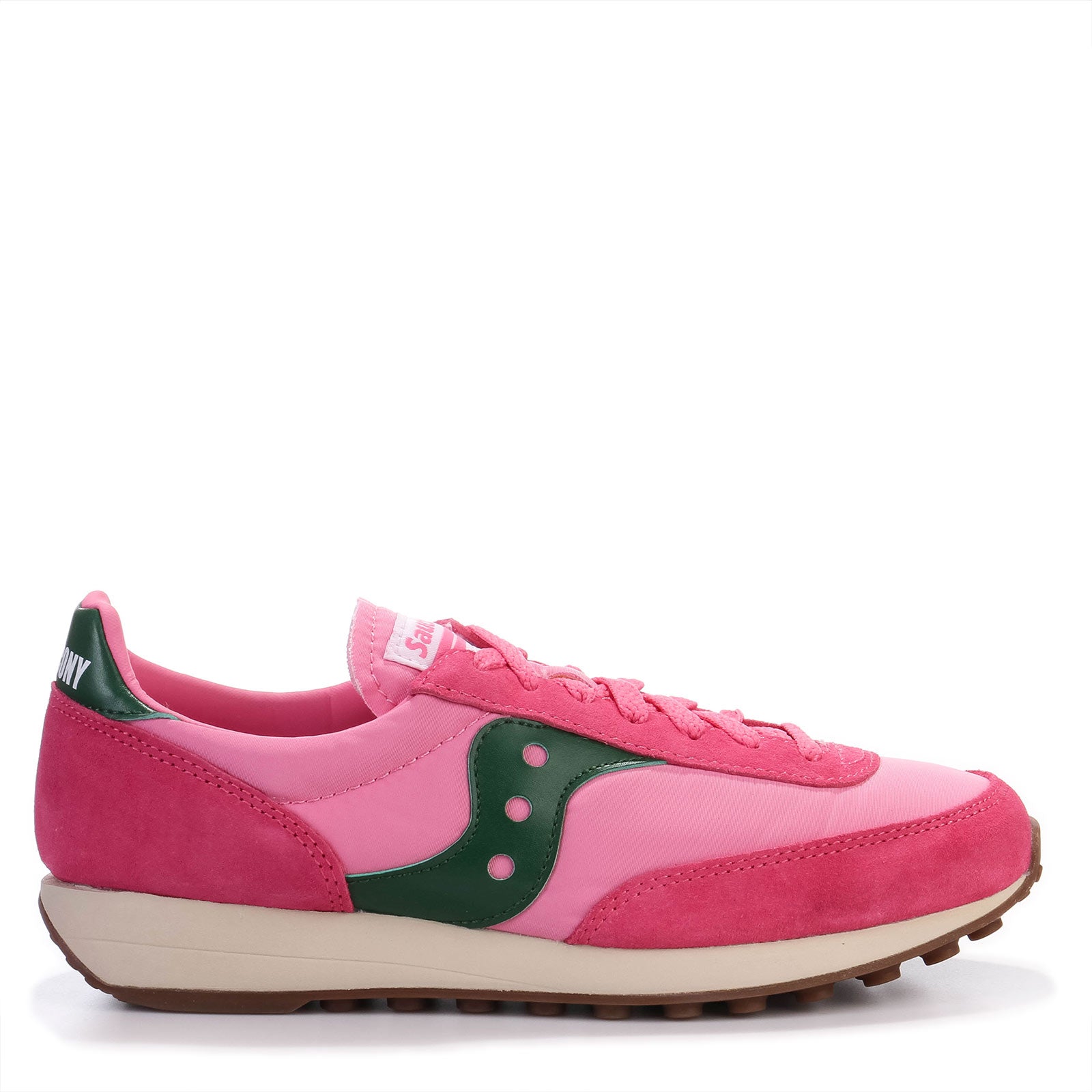 Trainer 80 pink/forest