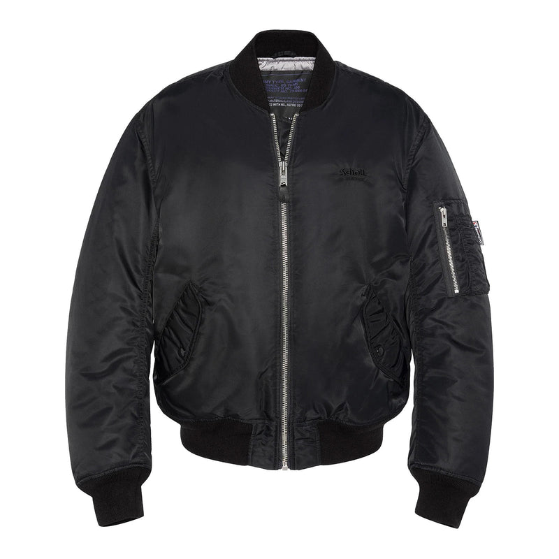 Oversized Unisex Vintage Bomber black Schott NYC