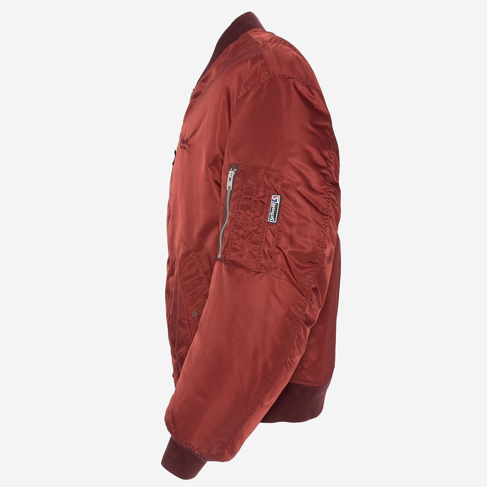 Oversized Unisex Vintage Bomber cordovan