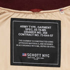 Oversized Unisex Vintage Bomber cordovan
