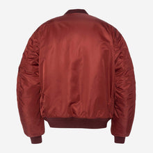 Oversized Unisex Vintage Bomber cordovan