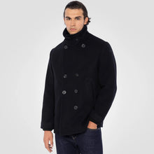 Seacoat Coat dark navy Schott NYC