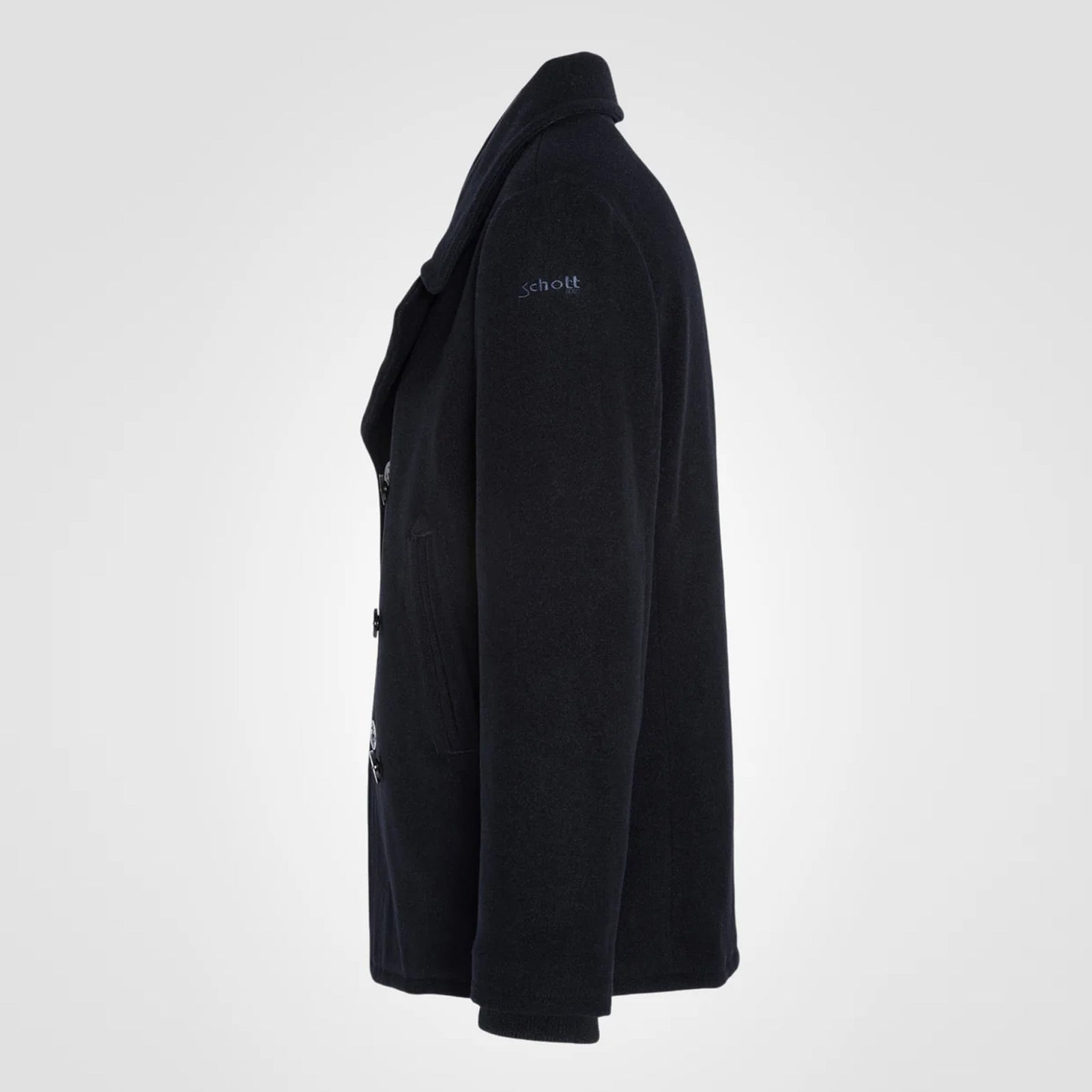 Seacoat Coat dark navy Schott NYC