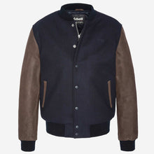 Varsity Jacket LCUSA navy/brown