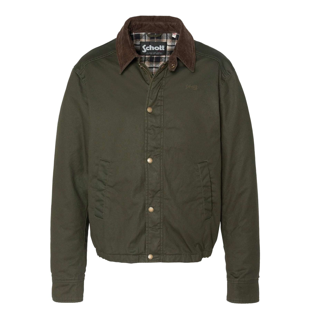 Bents Waxed Cotton Jacket dark kaki