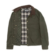 Bents Waxed Cotton Jacket dark kaki