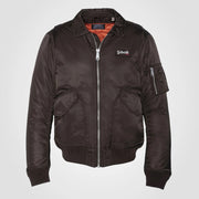 CWU Regular Fit Blouson dark brown Schott NYC