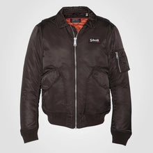 CWU Regular Fit Blouson dark brown Schott NYC