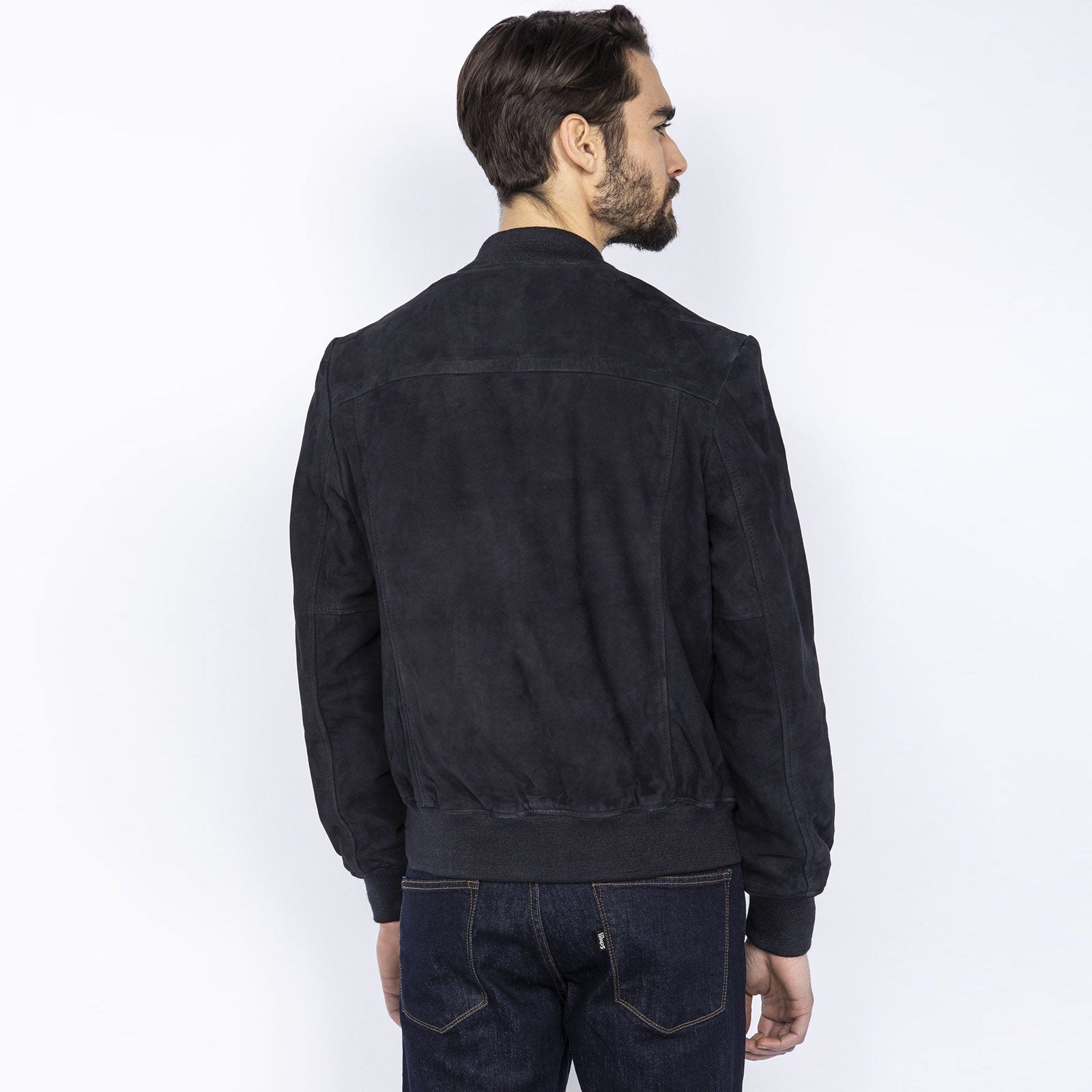 LC300 Velour Blouson navy