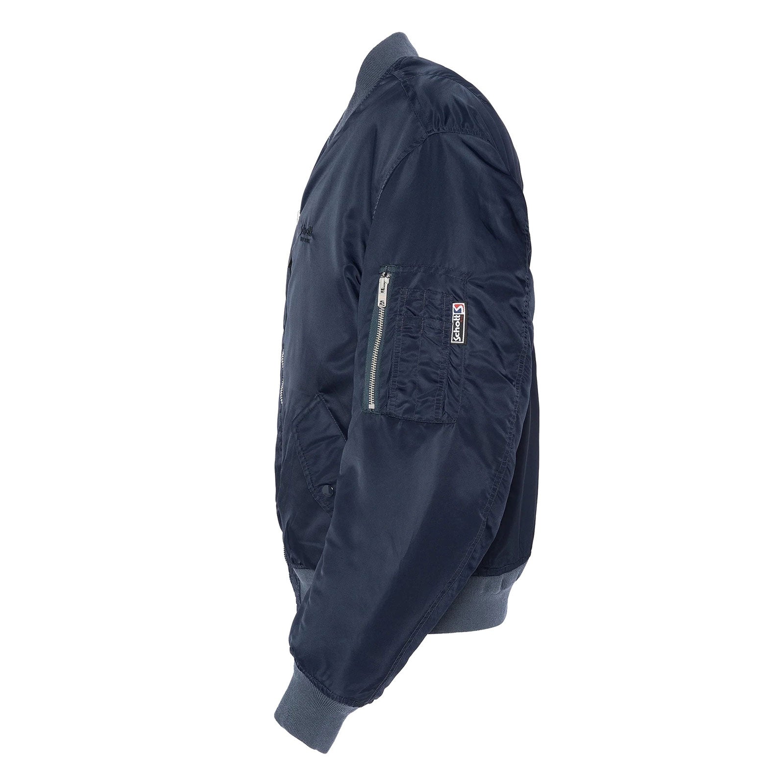 Oversized Unisex Vintage Bomber dark navy Schott NYC