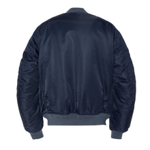 Oversized Unisex Vintage Bomber dark navy Schott NYC