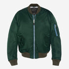 Oversized Unisex Vintage Bomber forest