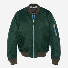 Oversized Unisex Vintage Bomber forest