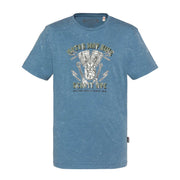 Tsbarley T-Shirt blue Schott NYC