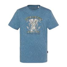 Tsbarley T-Shirt blue Schott NYC
