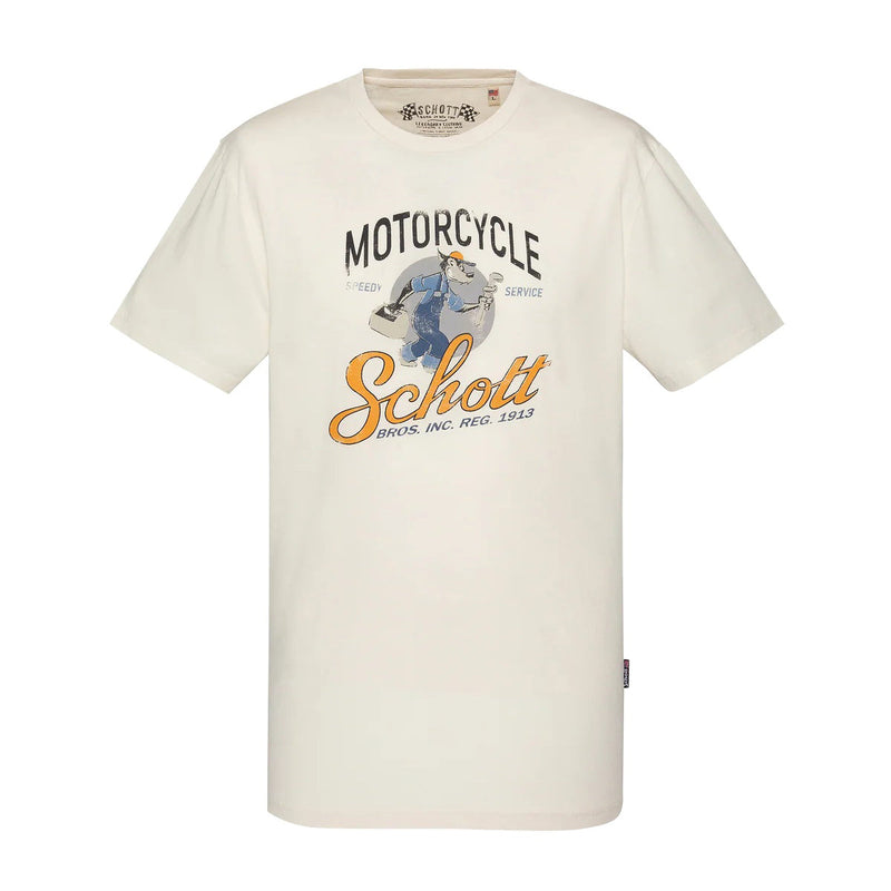 Tsbarton T-Shirt white Schott NYC
