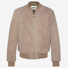 Velour Blouson dark beige