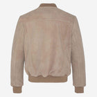 Velour Blouson dark beige