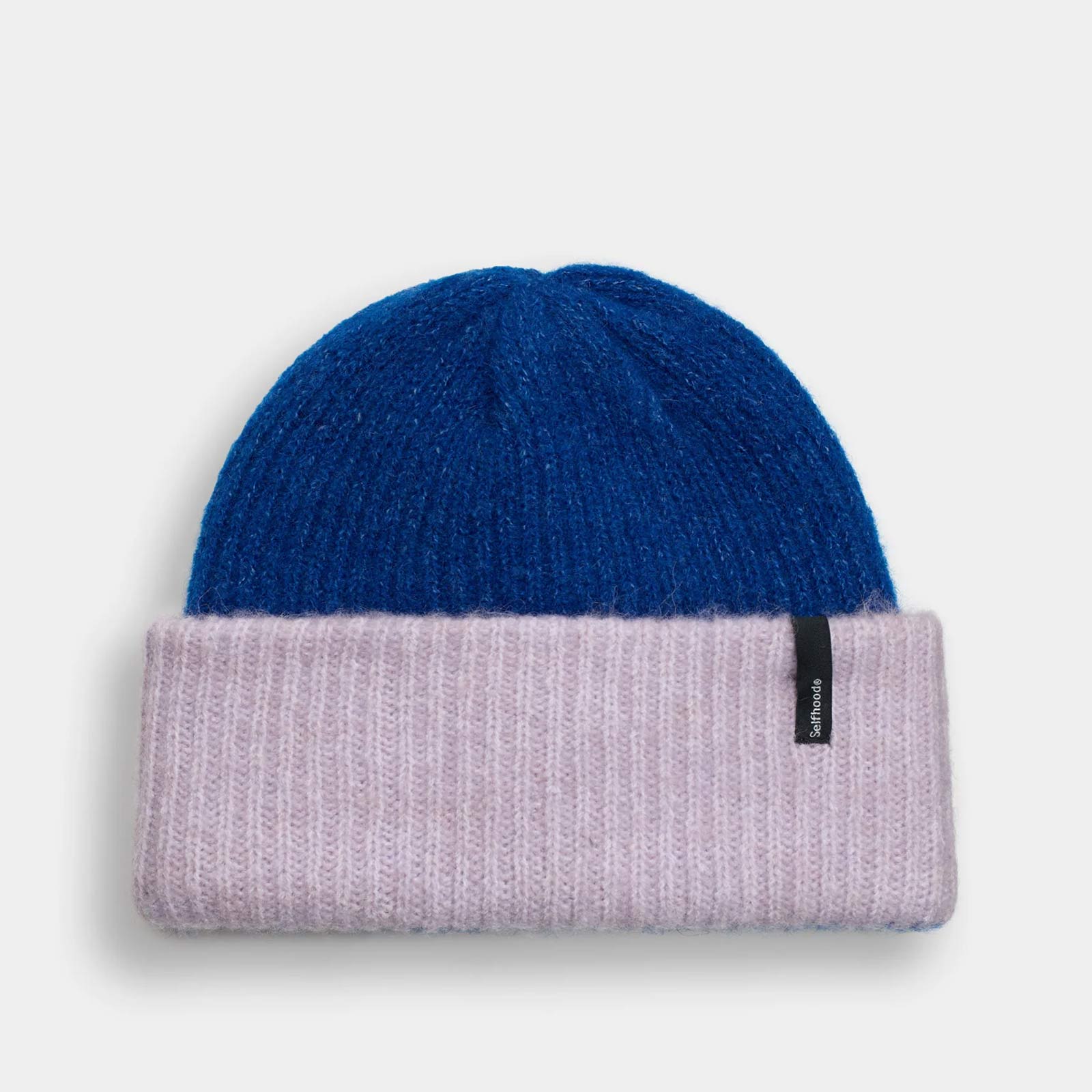 Block Beanie light purple Selfhood