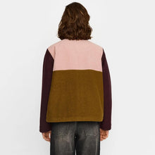 Block Jacket burgundy
