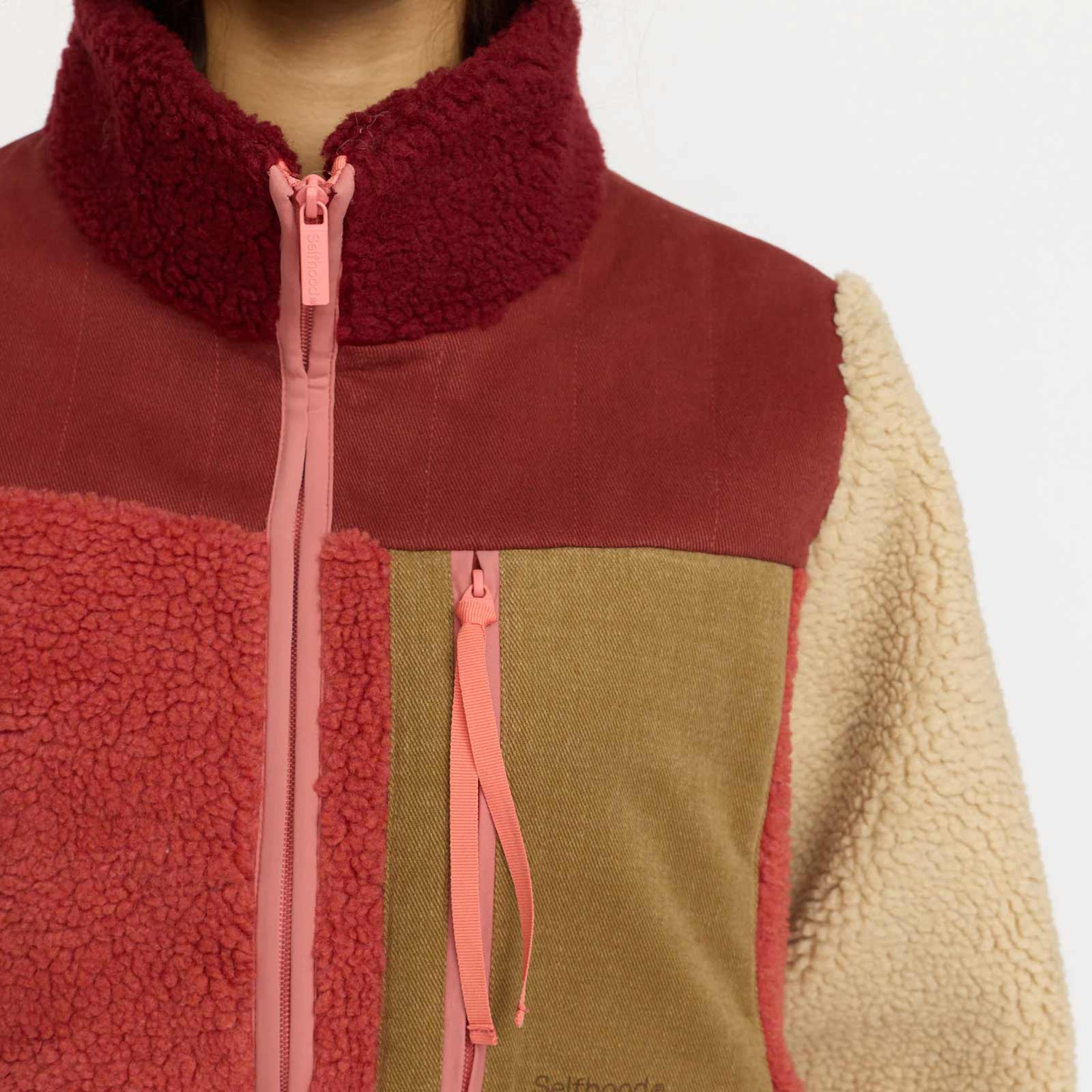 Block Teddy Jacket rust Selfhood