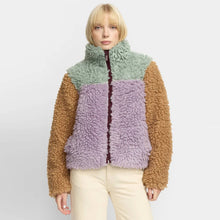 Chunky Block Teddy Jacket mint Selfhood