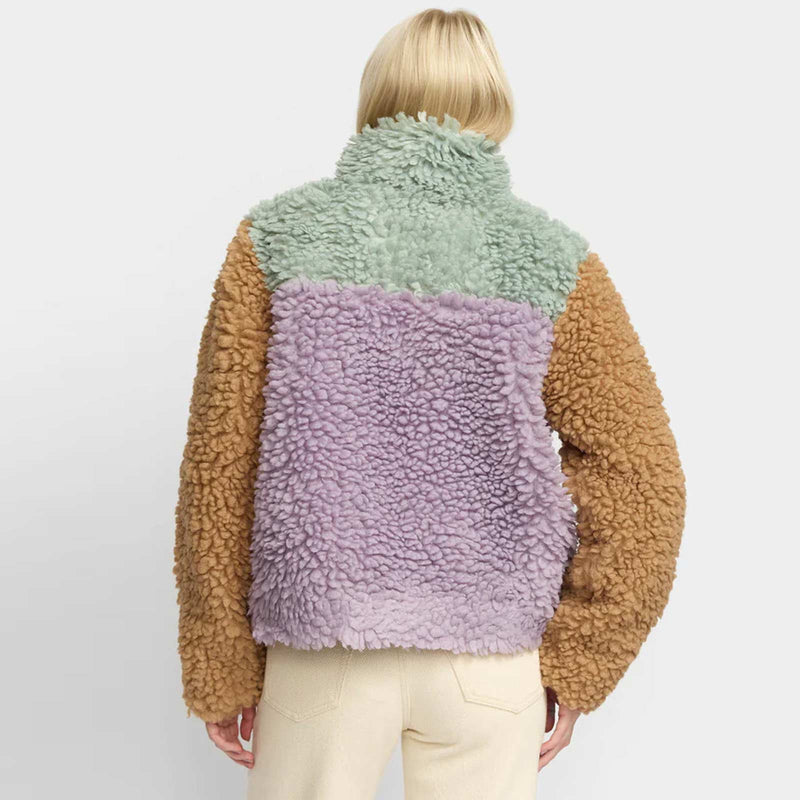 Chunky Block Teddy Jacket mint Selfhood