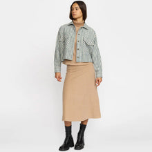 Cropped ShirtJacket blue Selfhood