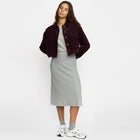 Cropped ShirtJacket burgundy Selfhood